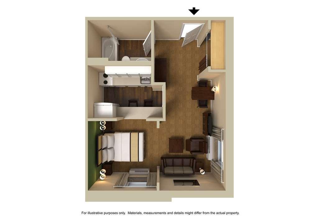 Extended Stay America Select Suites - Des Moines - West Des Moines Clive Room photo